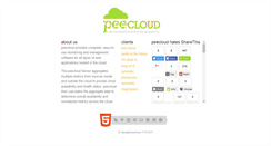 Desktop Screenshot of peecloud.com